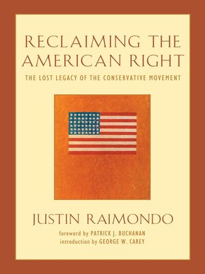 cover image of Reclaiming the American Right